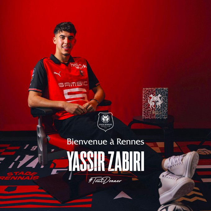  HALgXQWW8AEA0sH 1   Mohammed VI International Football Academy to earn big from Yasser Zabiris transfer to Rennes   AfricaSoccercom