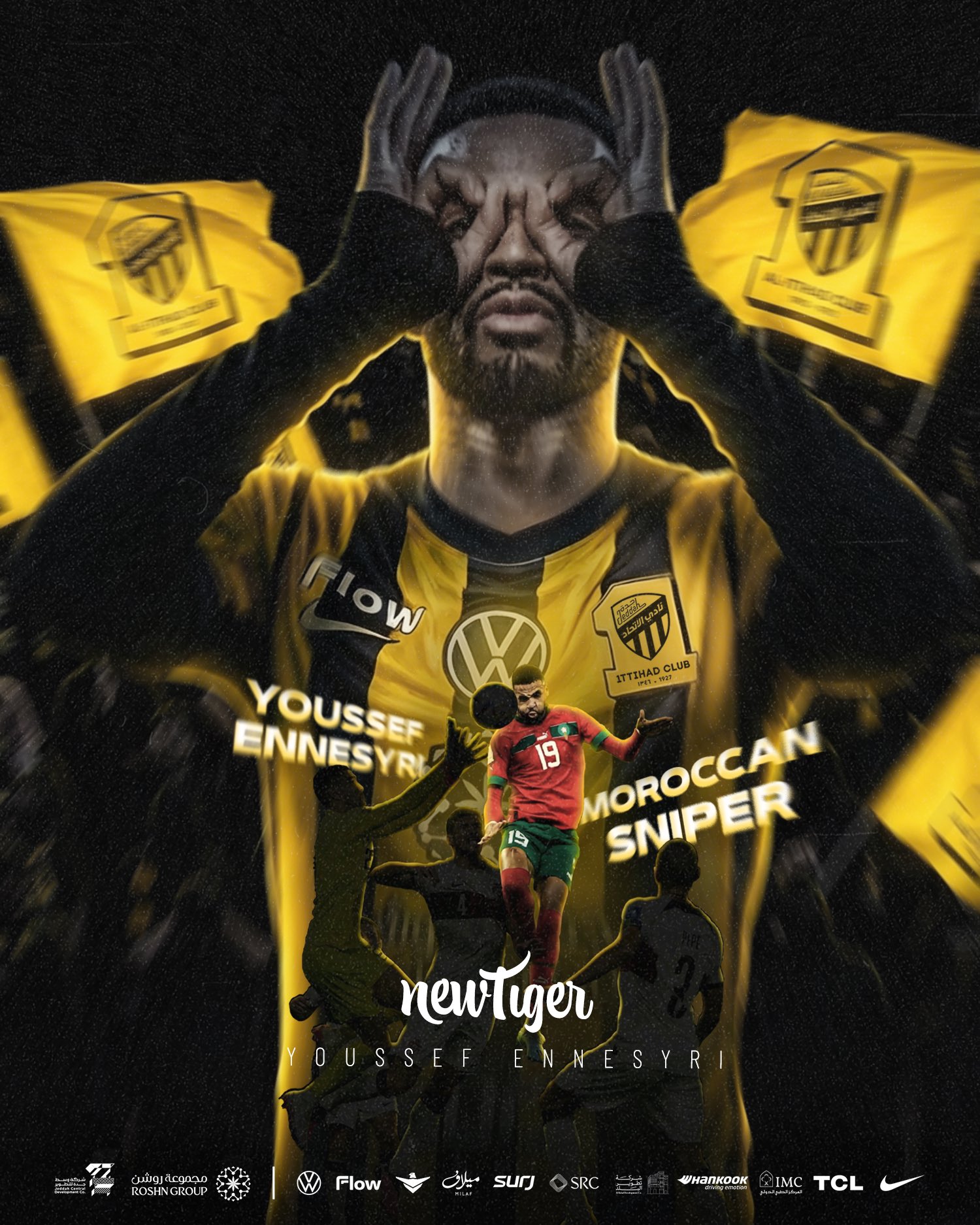  HARCK63b0AAsbOy   Saudi club Al Ittihad announce Youssef En Nesyri signing   AfricaSoccercom