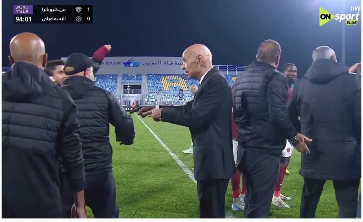 Repeat of AFCON 2025 final chaos in Egypt as Ceramica Cleopatra protest penalty decision in clash against Ismaily