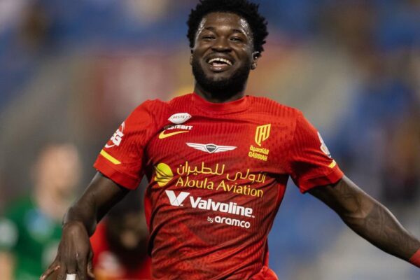 Ghana winger Christopher Bonsu Baah scores as Al Qadsiah FC thrash Al Ettifaq FC 4-0