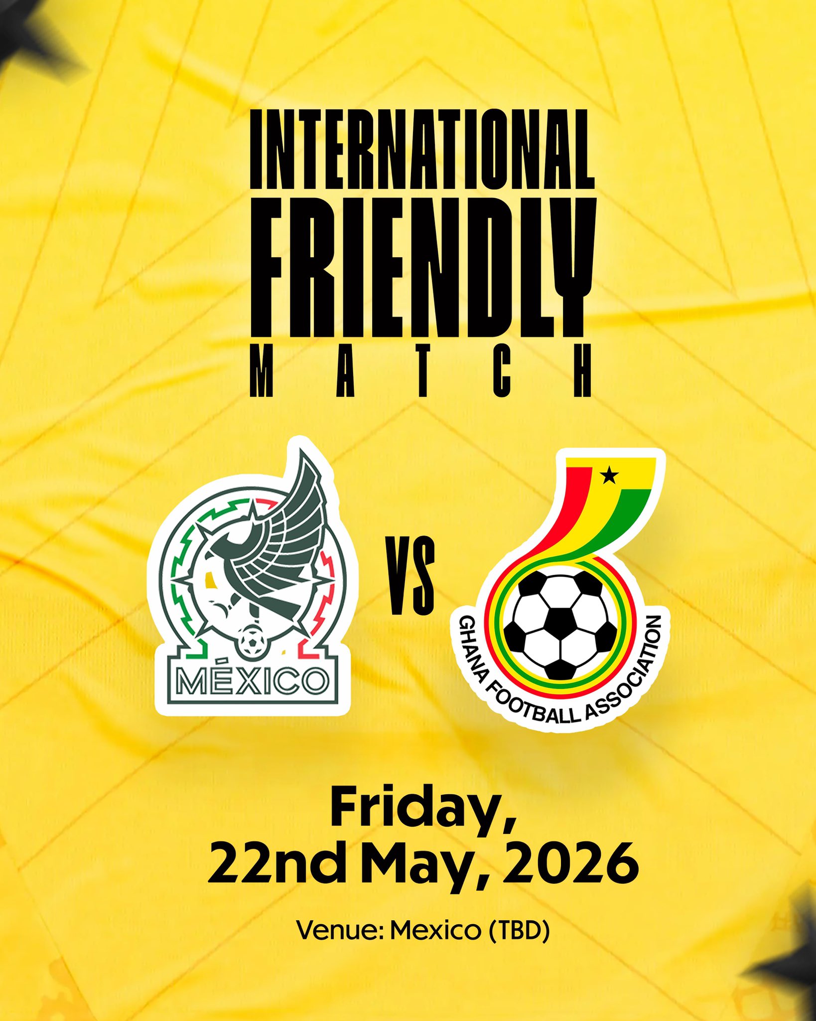 HBYTaILaUAAJIMe AfricaSoccercom HBYTaILaUAAJIMe Ghana set for Mexico friendly in May as World Cup preparations gather pace AfricaSoccercom