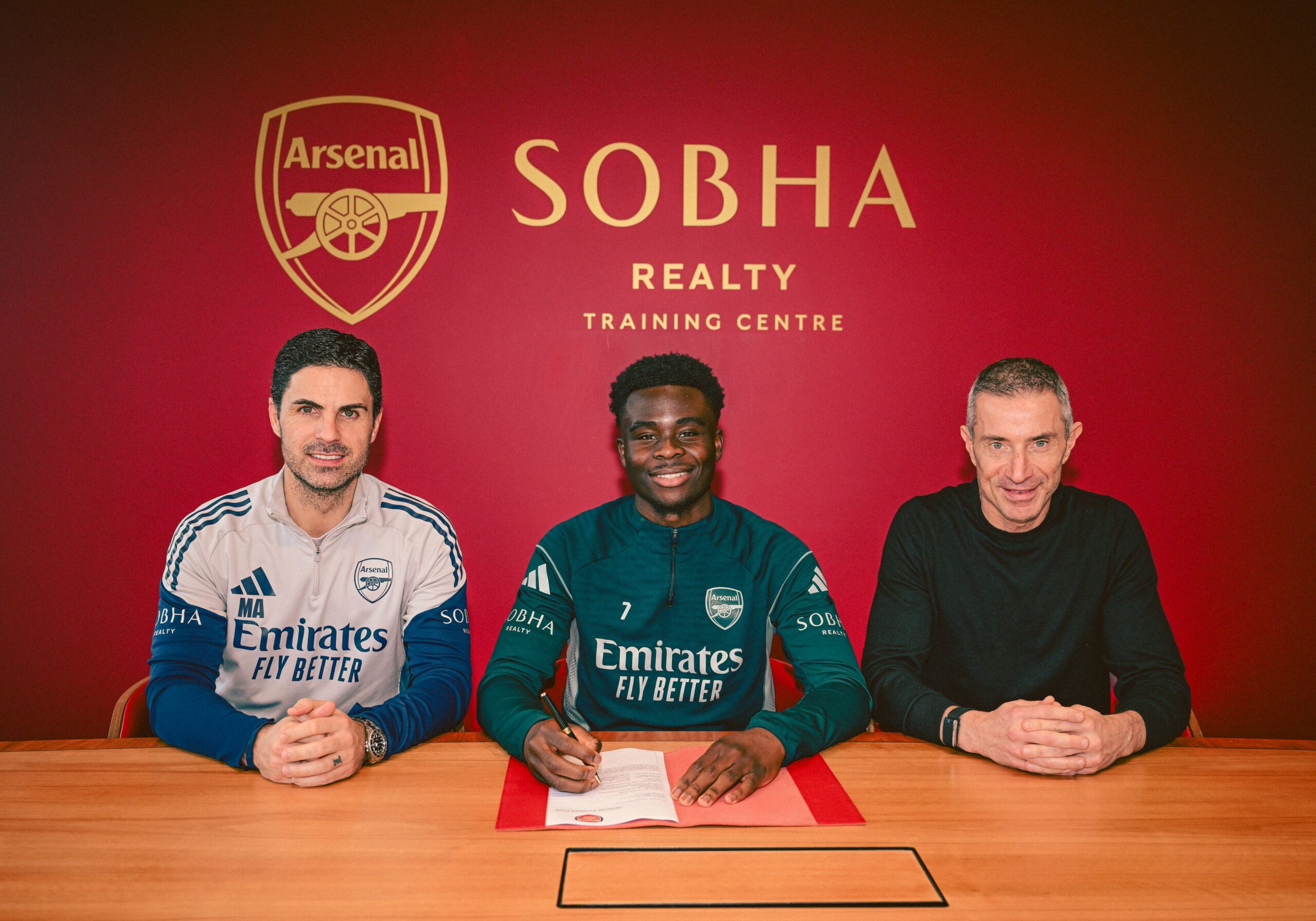OFFICIAL: Arsenal announce Bukayo Saka’s new long-term contract