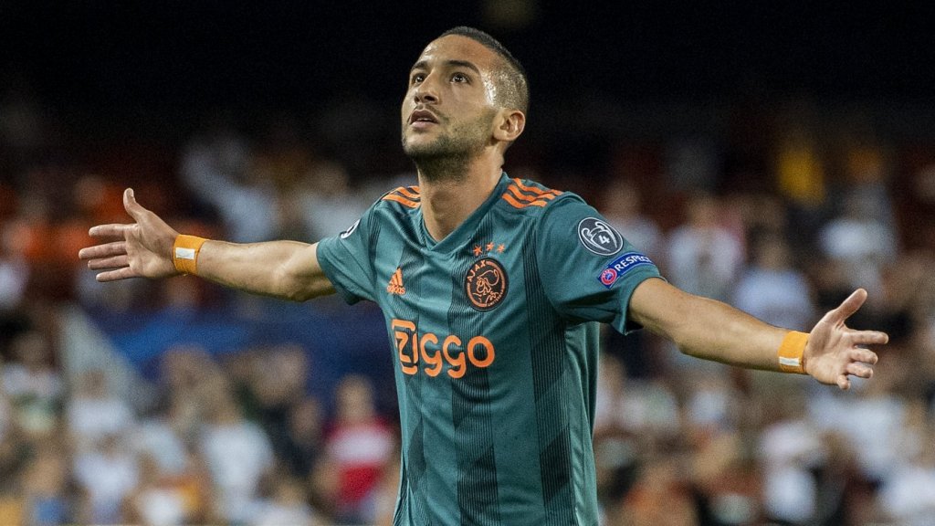  Hakim Ziyech 1   Hakim Ziyech Three Italian clubs vying to sign the Moroccan   AfricaSoccercom