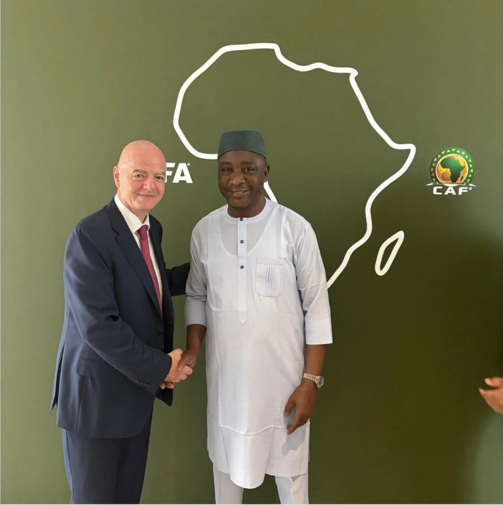 Ibrahim Gusau reaffirms Nigeria's support as Gianni Infantino celebrates 10 years at FIFA helm