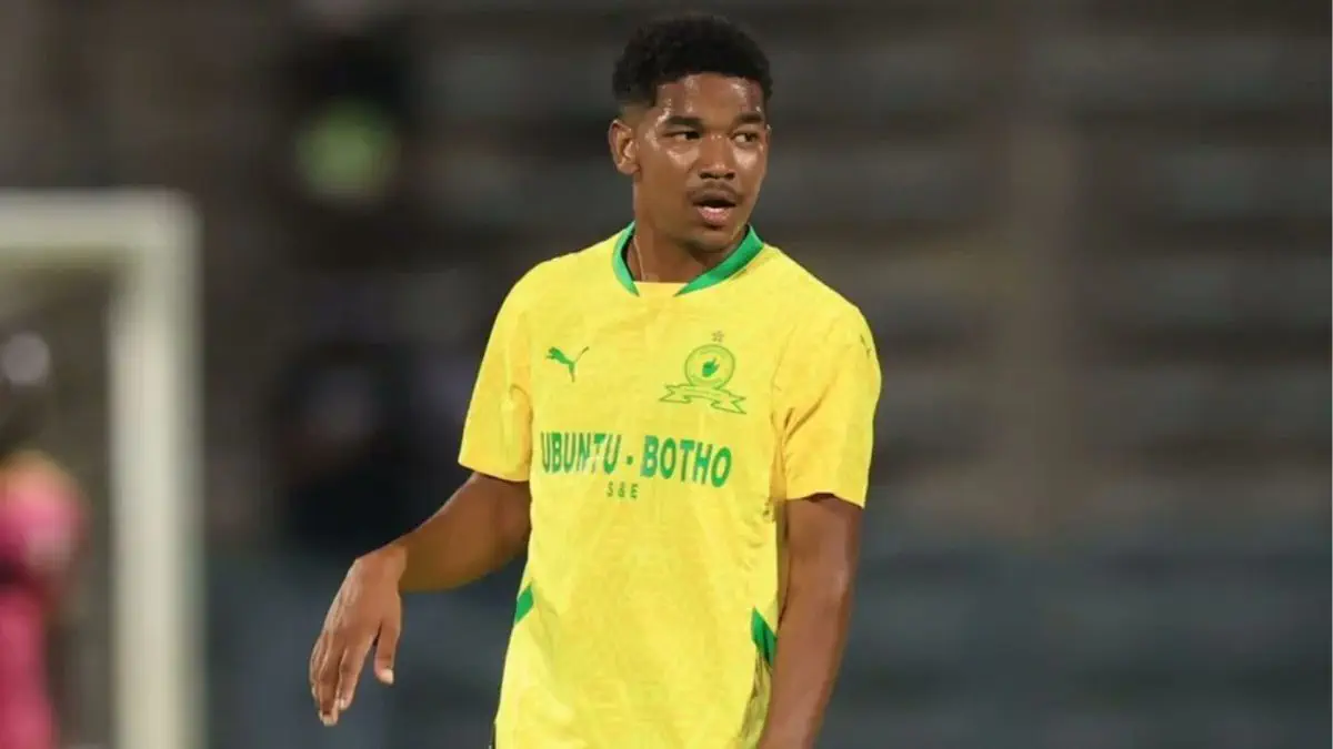  IMG 0579   CAF Champions League We must go all out against MC Alger  Mamelodi Sundowns midfielder Jayden Adams   AfricaSoccercom
