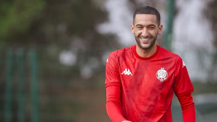  IMG 2447   Hakim Ziyech boosts Wydad ahead of decisive Azam showdown   AfricaSoccercom