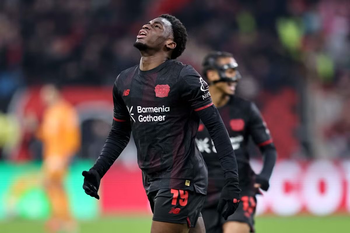  Ernest Poku   Ghanas Ernest Poku shines as Bayer Leverkusen storm past St Pauli to fuel top four push   AfricaSoccercom