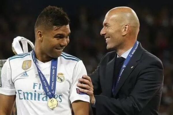 Casemiro credits Zinedine Zidane as lifelong inspiration behind decorated career