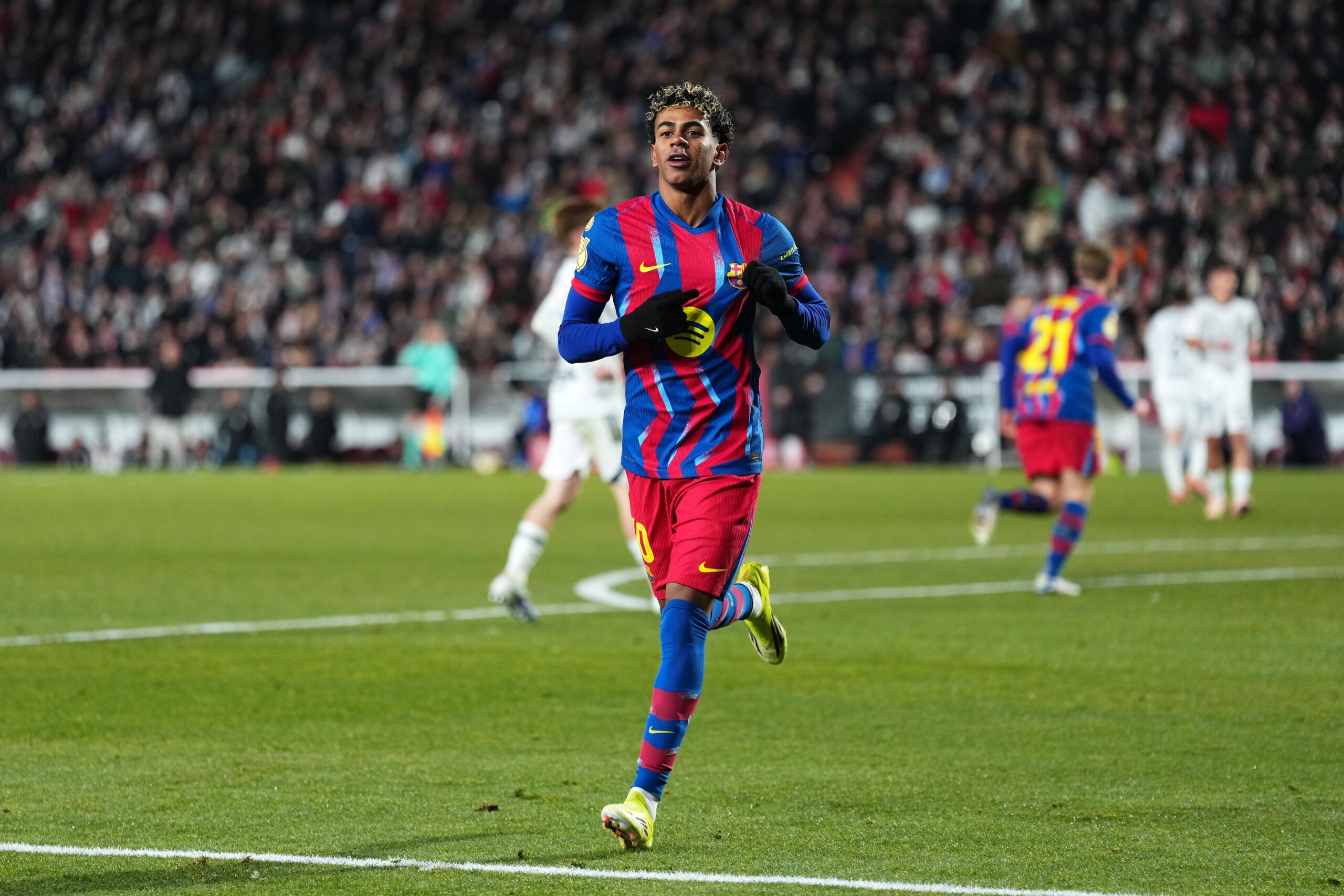  Lamine Yamal 4   How Lamine Yamal led Barcelonas charge against Albacete in the Copa del Rey   AfricaSoccercom