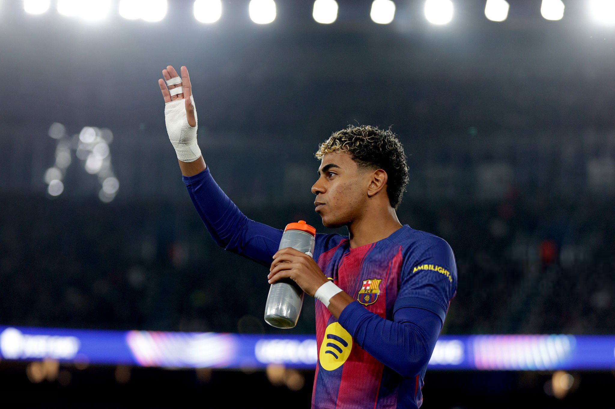 Lamine Yamal misses Barcelona training due to sickness