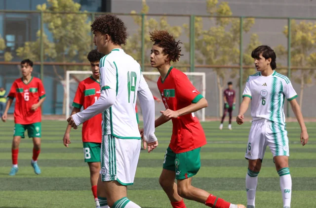  NT6FXRCIIFBCRNGYNMAWW5YKGI   North African U 16 Championship Morocco and Algeria share spoils in 1 1 draw   AfricaSoccercom