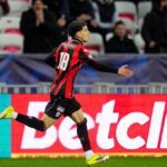 Franco-Algerian winger Kaïl Boudache scores as OGC Nice draw with FC Lorient