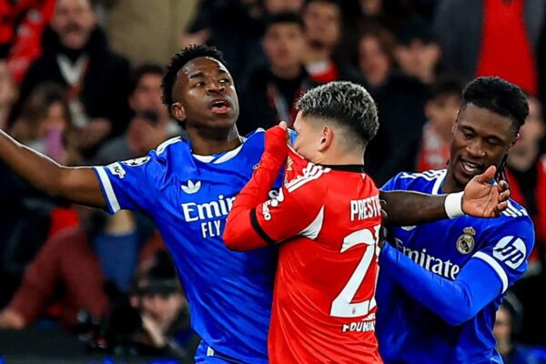Benfica ban two fans as Vinicius Junior racism storm deepens after Champions League clash