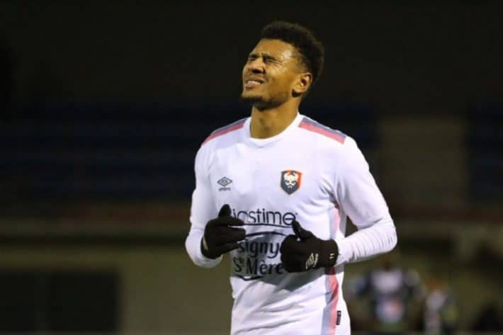 Santy Ngom: Things aren't looking good for the Senegalese player in Caen