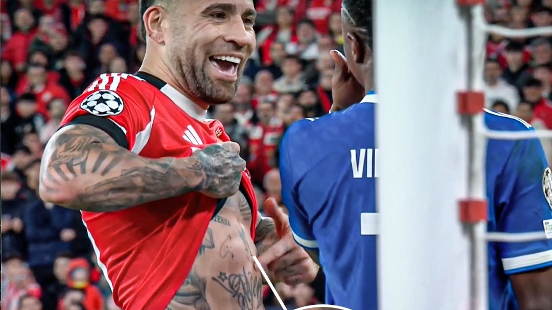  Sneijder asks if Otamendi is alright in the head after tattoo taunt aimed at Vinicius Junior   Sneijder asks if Otamendi is alright in the head after tattoo taunt aimed at Vinicius Junior   AfricaSoccercom