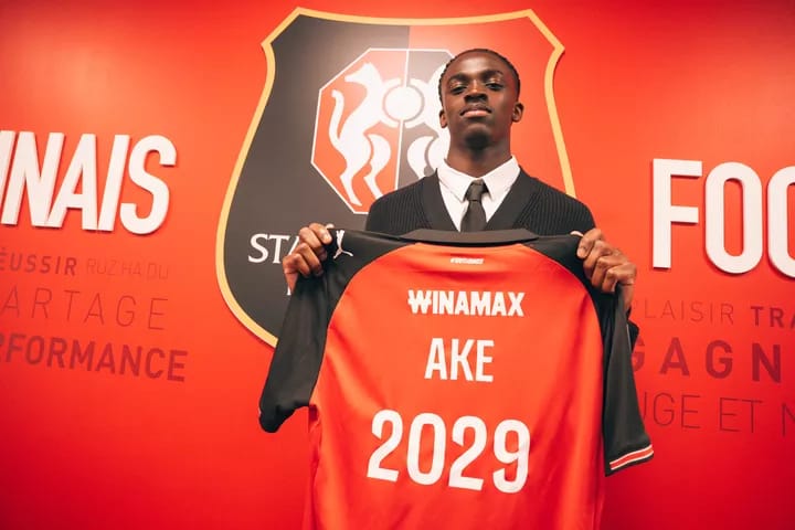 French-Ivorian Junior Ake signs first professional contract with Stade Rennais