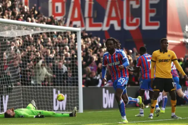 Ivory Coast forward Evann Guessand powers Crystal Palace to victory over Wolves
