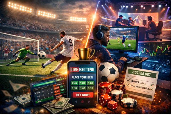 From Stadiums to Screens: How Soccer, Esports, and Betting Are Blending