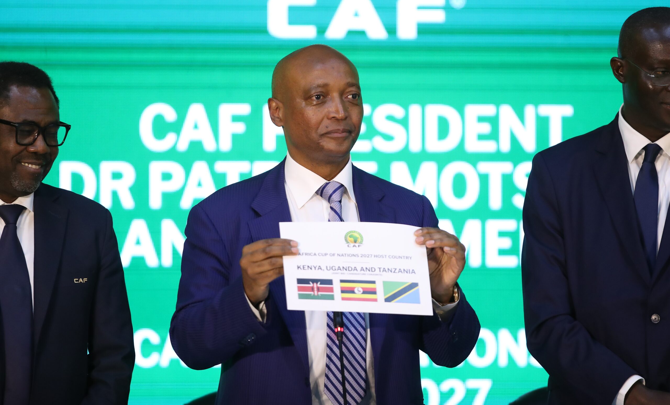  220927F AFCON2527 Wm   AFCON 2027 CAF backs Kenya Tanzania and Uganda to deliver a good tournament   AfricaSoccercom