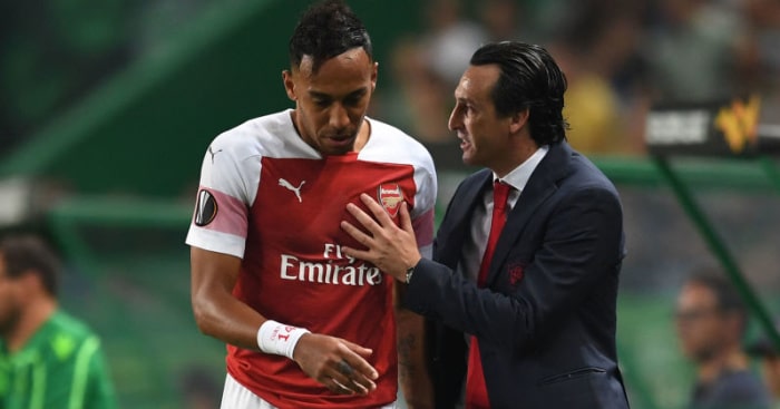 auba   Arsenal Unai Emery Aubameyang and Nicolas Pépés coach sacked   AfricaSoccercom