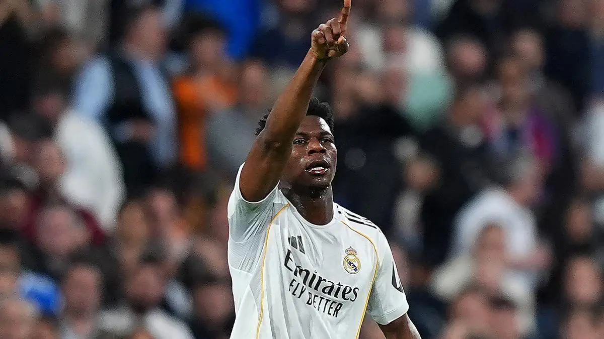 Franco-Cameroonian midfielder Aurélien Tchouaméni nets debut Champions League goal as Real Madrid edge Benfica