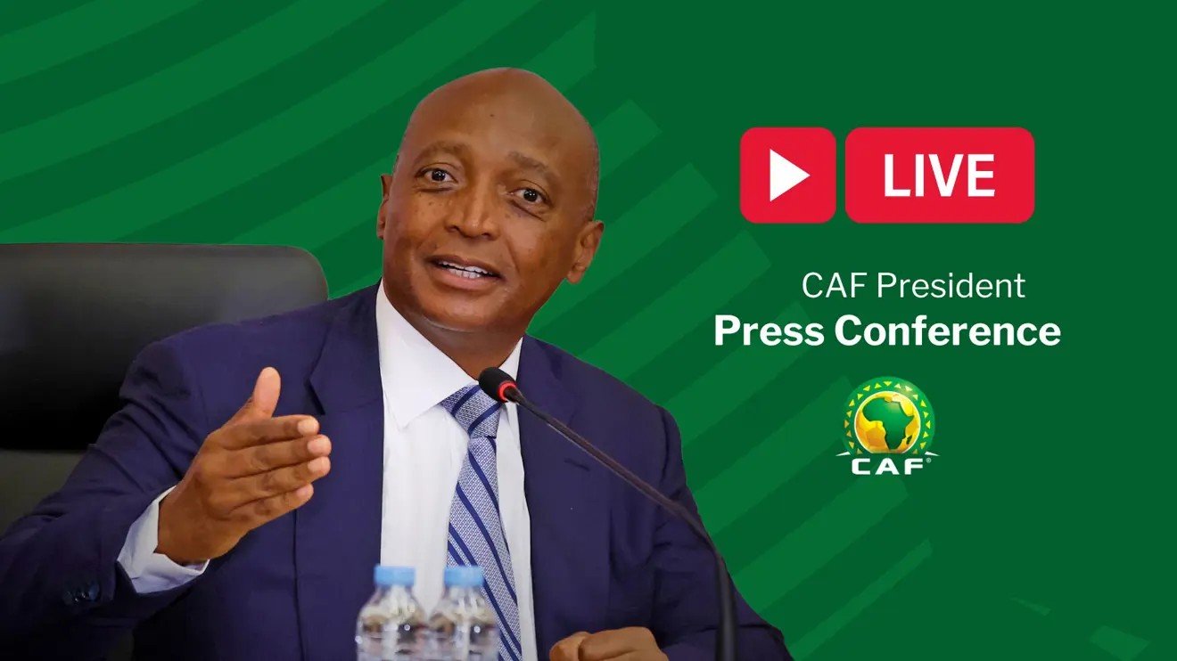 CAF President Patrice Motsepe CAF President Patrice Motsepe   LIVE Watch streaming of CAF Presisent Motsepe speaking on the future of AFCON 2027   AfricaSoccercom