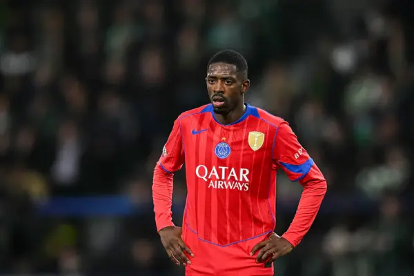 Paris Saint Germain sweat over fitness of Franco-Malian star Ousmane Dembélé