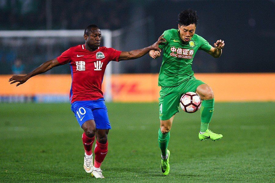  christian bassogog en chine   Chinese Super League Christian Bassogog shines again   AfricaSoccercom