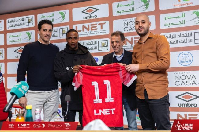 d14ef51a 7474 422f 8b37 65d9cbefda12 AfricaSoccercom d14ef51a 7474 422f 8b37 65d9cbefda12 Al Ittihad Tripoli unveiling South Africa midfielder Thembinkosi Lorch AfricaSoccercom