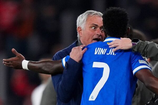 Jose Mourinho's remarks about Vinicius Jr wrong - Ex-South Africa striker Benni McCarthy