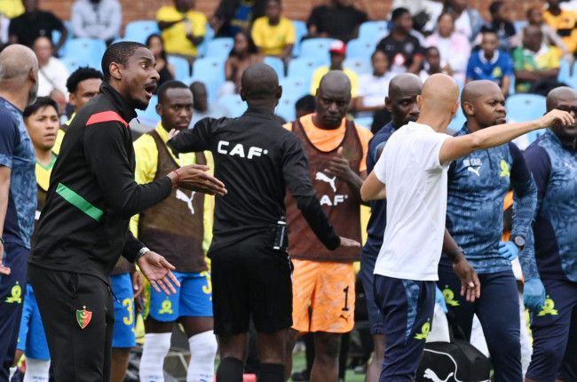 default 2 AfricaSoccercom default 2 CAF Champions League I wish Mamelodi Sundowns good luck MC Alger coach Rulani Mokwena AfricaSoccercom