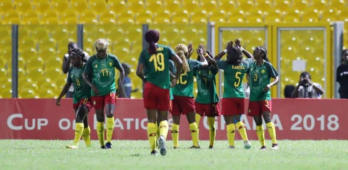  efe14bd54fe252faece2e47cc4417385 710x348   Womens 2020 Olympic Qualifiers Cameroons 18 players face Ivory Coast   AfricaSoccercom