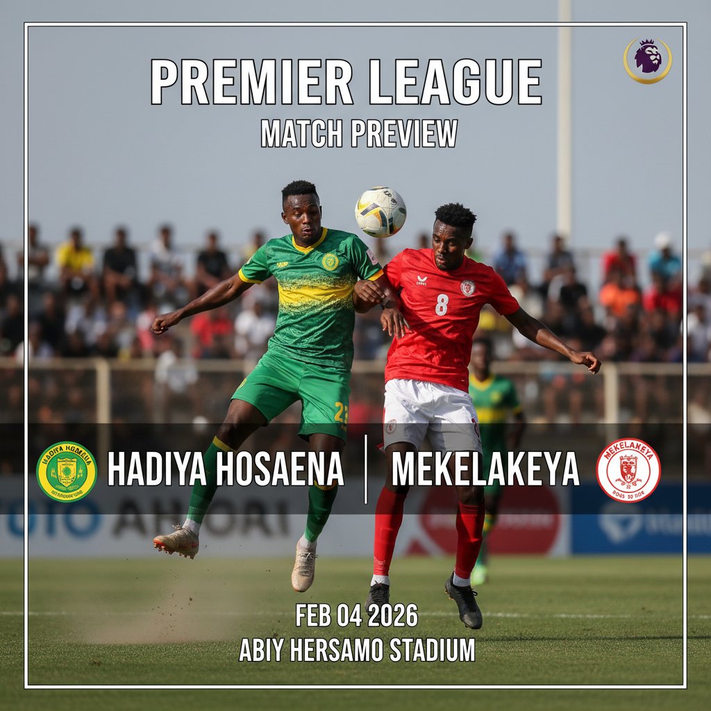  eng 1482289 preview   Hadiya Hosaena vs Mekelakeya Preview  Team News Line ups Prediction and Tips | February 04 1300 GMT   AfricaSoccercom