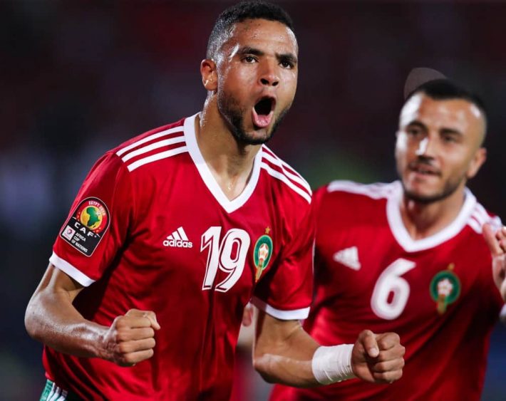  ennesyri 710x563   2021 AFCON Qualifiers Morocco bounces back and defeats Burundi   AfricaSoccercom