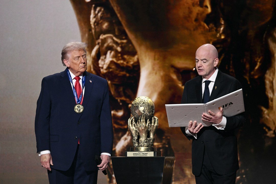  gettyimages 2249481362   FIFA President Gianni Infantino defends Peace Prize for Donald Trump rejects World Cup boycott calls   AfricaSoccercom