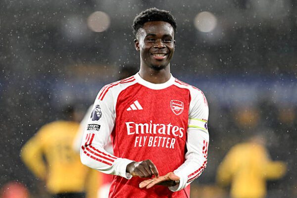 Bukayo Saka disappointed after late Wolves equaliser