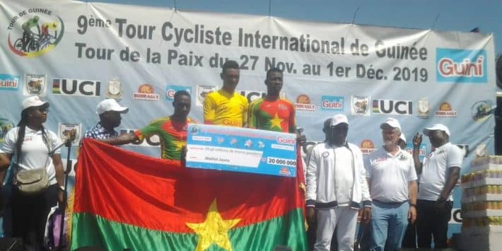  guinée 710x355   Guinea Cycling Tour Burkina Faso in the spotlight   AfricaSoccercom