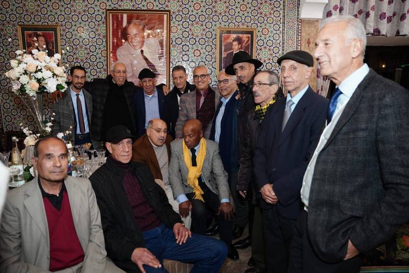  hommage Moulay Khanoussi   Former Morocco star Moulay Idriss El Khannoussi honoured in Fez   AfricaSoccercom