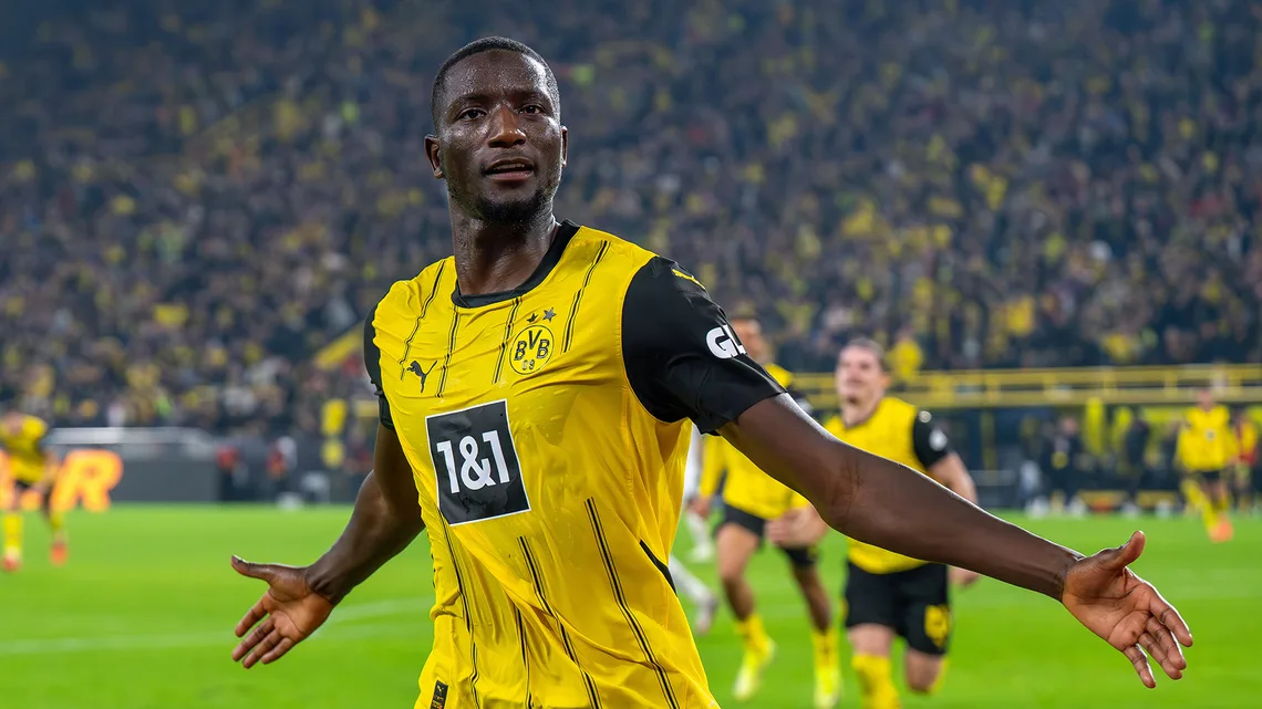  imago1052642993h   Serhou Guirassy scores ninth Bundesliga goal to lift Dortmund to victory   AfricaSoccercom