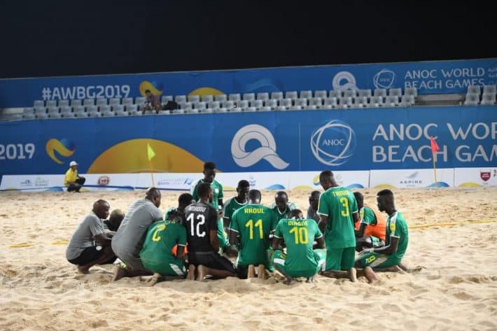  lionsbeach 710x473   2019 World Beach Soccer Championship Senegal a victory or home   AfricaSoccercom