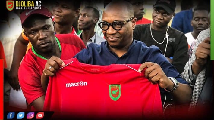  macrondjoli 710x399   Confederation Cup Djoliba signs a new kit supplier   AfricaSoccercom