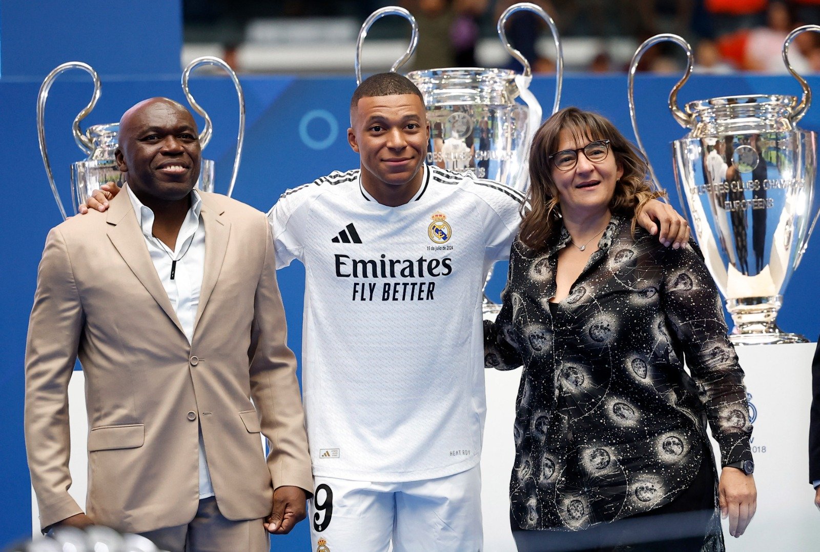  mbappe family   Kylian Mbappes mother Fayza Lamari and her remarkable earning power at Real Madrid   AfricaSoccercom