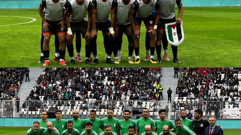 sahra AfricaSoccercom sahra Algeria hosts Western Sahara gala match heightening tensions with Morocco AfricaSoccercom