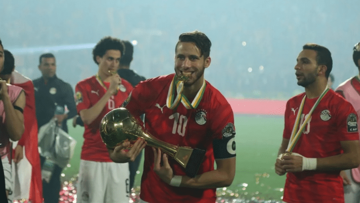  sobhieg 710x400   2019 U23 AFCON Top scorer best player fair play Egypt sweeps the board   AfricaSoccercom