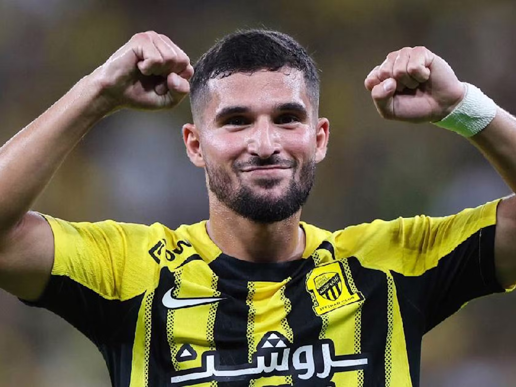     Algerian international Houssem Aouar leads Al Ittihad with sixth goal of season   AfricaSoccercom