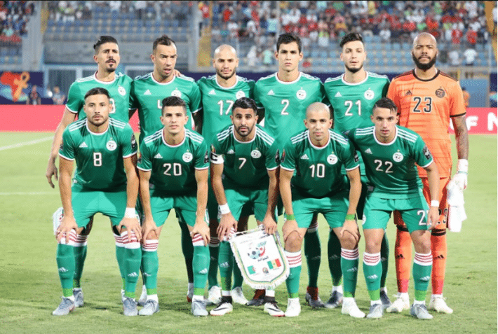  verts dAlgérie 710x477   CAF Awards 2019 5 countries nominated for the Mens National Team of the Year trophy   AfricaSoccercom