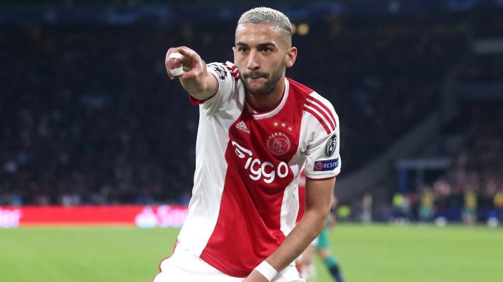  ziyech 710x399   Champions League Two Moroccans in the team of the week   AfricaSoccercom