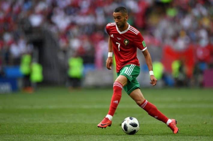  ziyech 710x473   2021 AFCON Qualifiers  Morocco Who will wear the captains armband against Mauritania   AfricaSoccercom