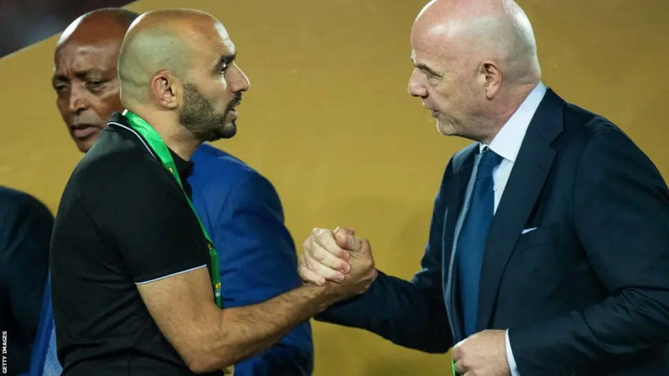 FIFA boss Gianni Infantino pays tribute to Walid Regragui after official Morocco departure