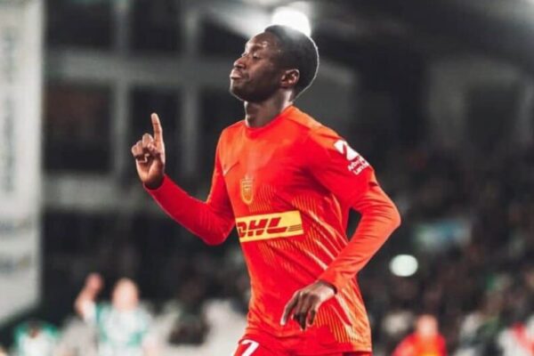 Senegal’s Mamadou Lamine Sadio scores on FC Nordsjælland debut